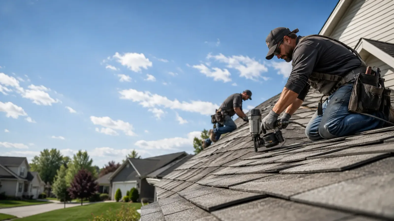 Storm Damage Roof Repair in Dundas, IL near me